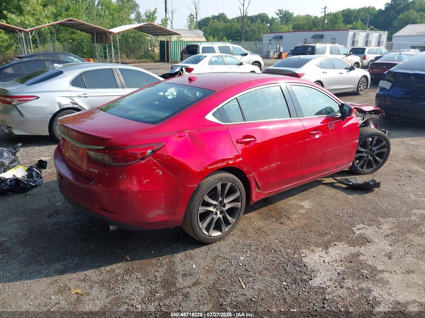 Vin: jm1gl1w58h1152791, lot: 46217908, mazda mazda6 grand touring 20174
