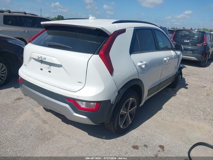 Vin: kndcr3lexp5047108, lot: 46217929, kia niro ex 20234