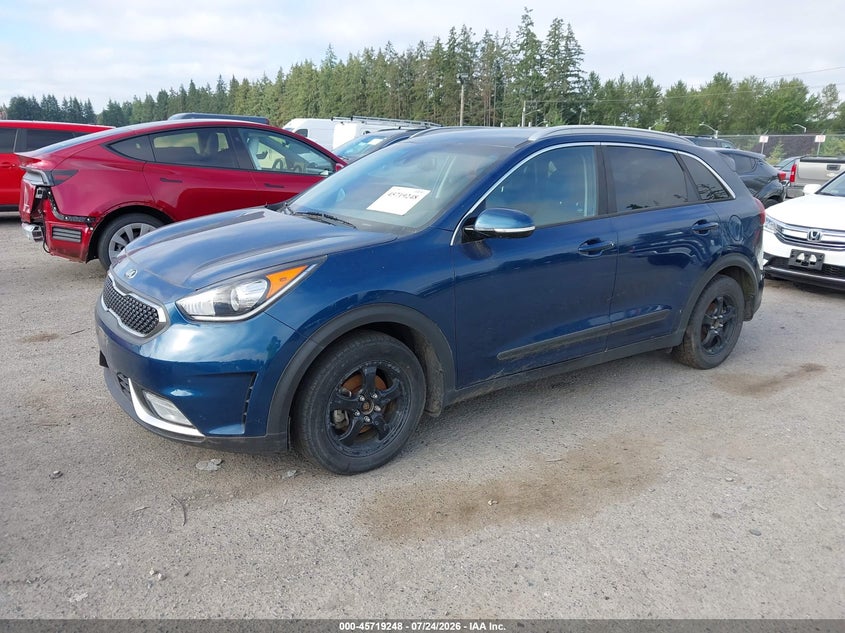 Vin: kndcc3lc7k5334236, lot: 46217930, kia niro ex 20192