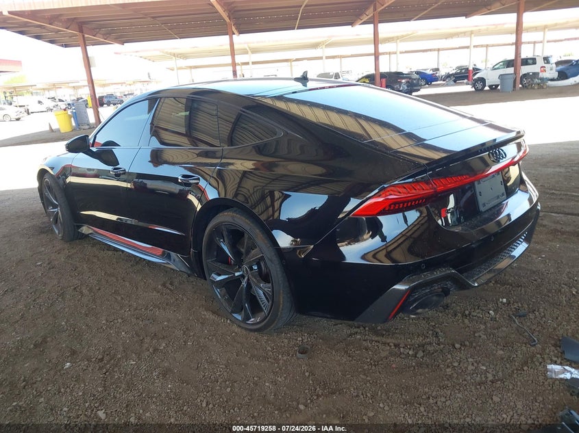 Vin: wuapcbf26mn903517, lot: 46217940, audi rs 7 sportback tfsi quattro tiptronic 20213