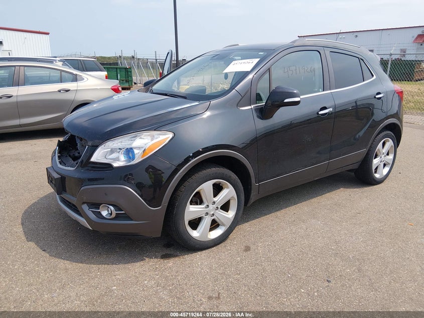 Vin: kl4cjhsb7gb540641, lot: 46217946, buick encore premium 20162