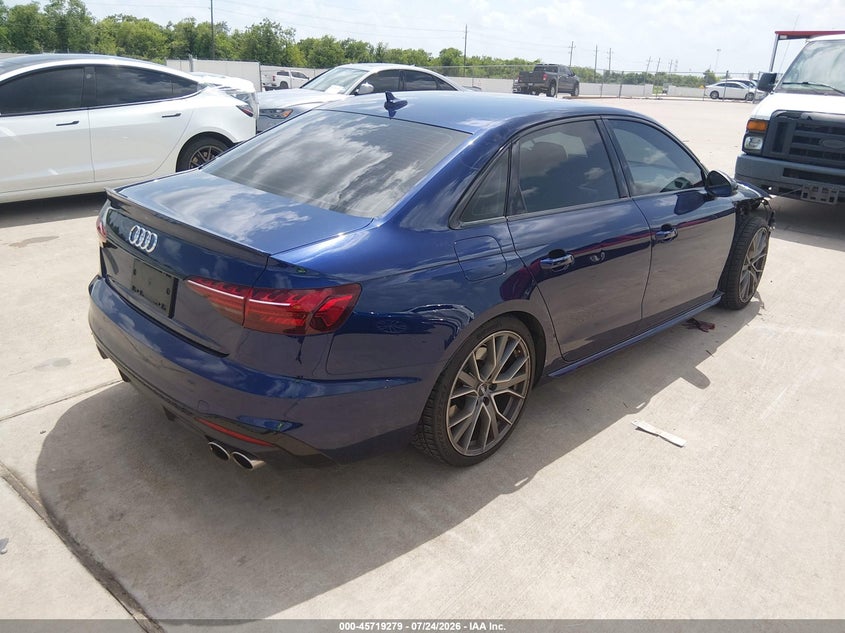 Vin: waub4af47la063136, lot: 46217961, audi s4 premium plus tfsi quattro tiptronic 20204