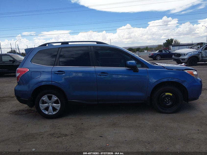 2016 SUBARU FORESTER SPORT UTILITY VEHICLE 2.5L H-4 DOHC, VVT, 170HP