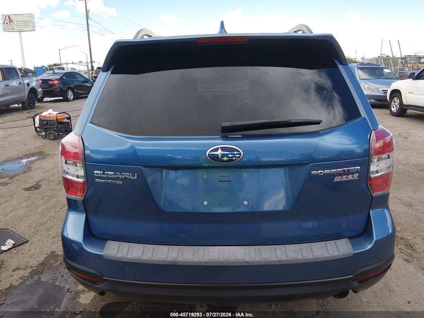 2016 SUBARU FORESTER SPORT UTILITY VEHICLE 2.5L H-4 DOHC, VVT, 170HP