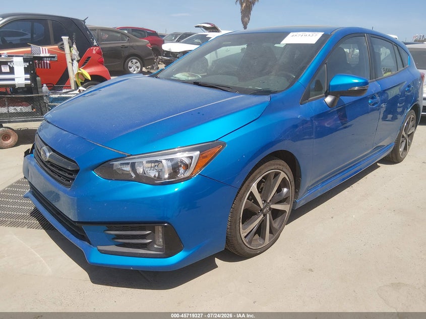 Vin: 4s3gtam63l3730210, lot: 46218009, subaru impreza sport 5-door 20202