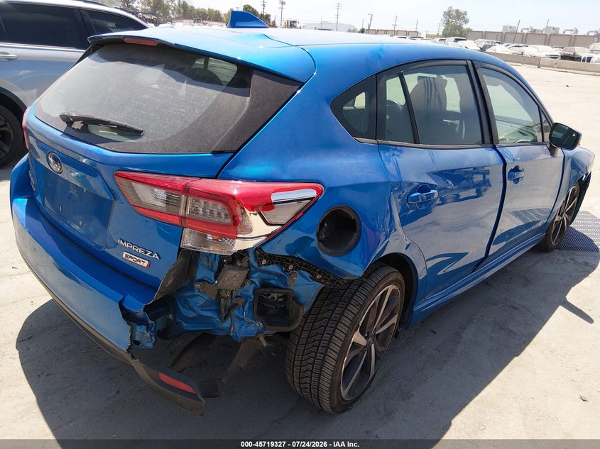 Vin: 4s3gtam63l3730210, lot: 46218009, subaru impreza sport 5-door 20204