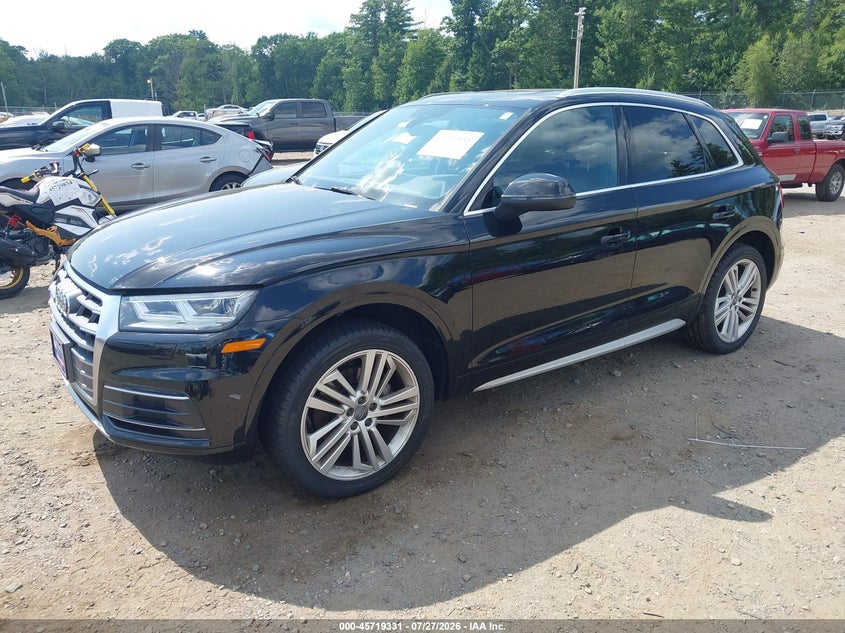 Vin: wa1bnafy9j2047816, lot: 46218013, audi q5 2.0t premium 20182
