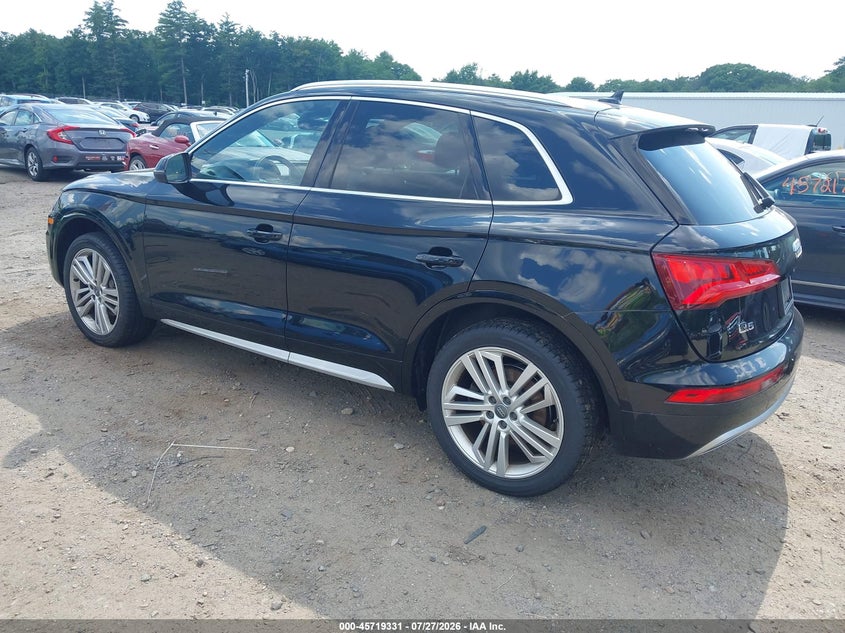 Vin: wa1bnafy9j2047816, lot: 46218013, audi q5 2.0t premium 20183