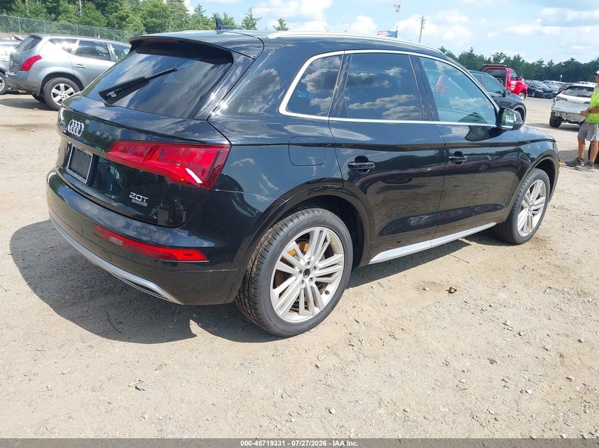 Vin: wa1bnafy9j2047816, lot: 46218013, audi q5 2.0t premium 20184