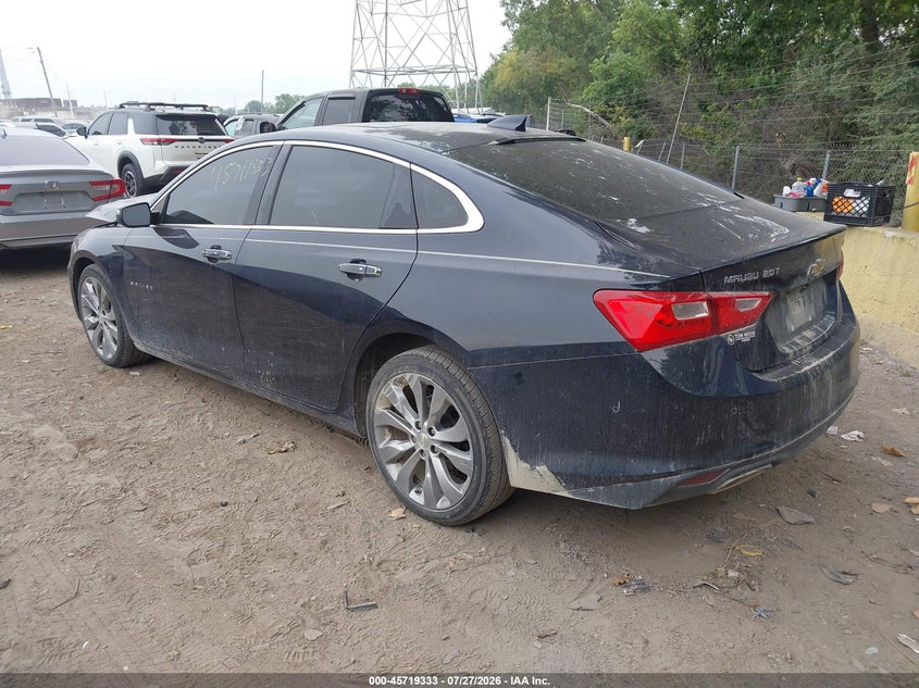 Vin: 1g1zh5sx0hf177477, lot: 46218015, chevrolet malibu premier 20173