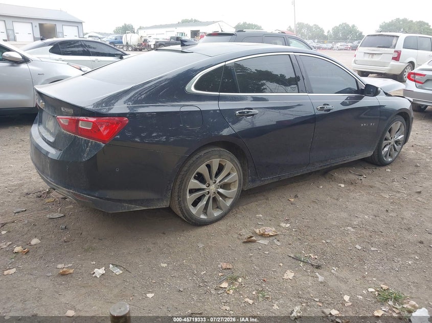 Vin: 1g1zh5sx0hf177477, lot: 46218015, chevrolet malibu premier 20174