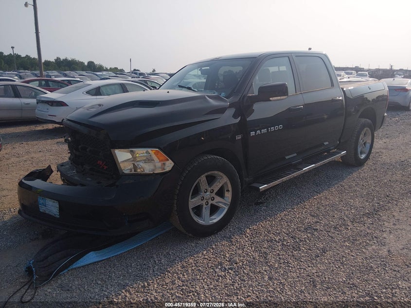 Vin: 1c6rd7mt6cs220851, lot: 46218041, ram 1500 sport 20122