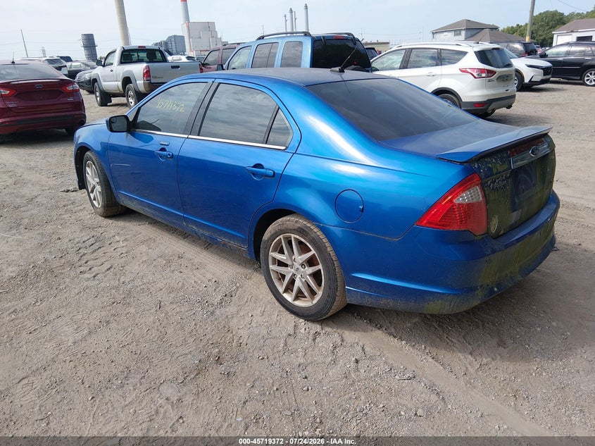 Vin: 3fahp0ja8cr114604, lot: 46218053, ford fusion sel 20123