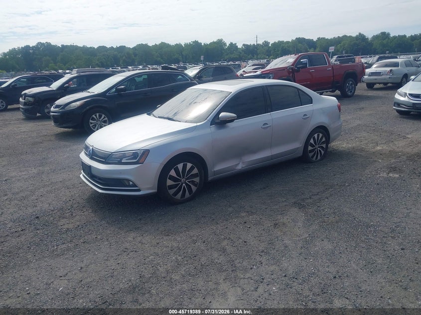 2016 VOLKSWAGEN JETTA HYBRID auction photo 2