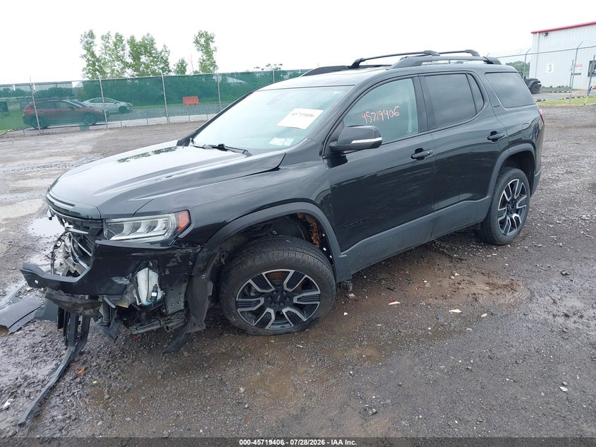 Vin: 1gkknuls3mz178750, lot: 46218088, gmc acadia awd slt 20212
