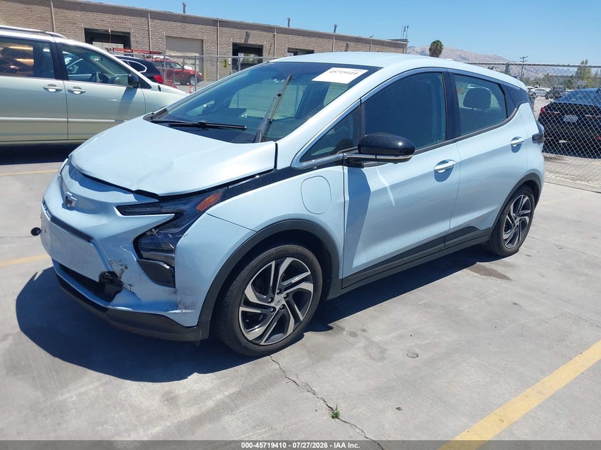 Vin: 1g1fx6s02p4167851, lot: 46218092, chevrolet bolt ev fwd 2lt 20232