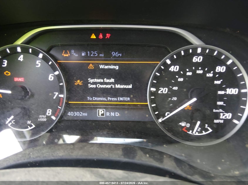 2024 NISSAN FRONTIER auction photo 7