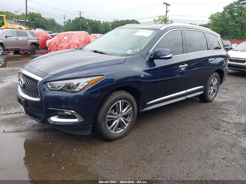 Vin: 5n1dl0mm6lc508509, lot: 46218103, infiniti qx60 luxe awd 20202