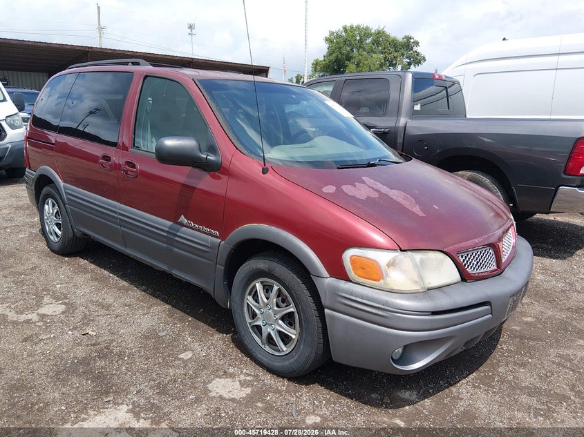 2002 PONTIAC MONTANA auction photo 1