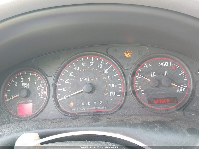 2002 PONTIAC MONTANA auction photo 7