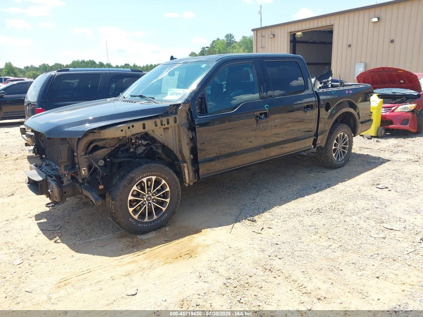 Vin: 1ftew1eg3jfc38181, lot: 46218112, ford f-150 xlt 20182