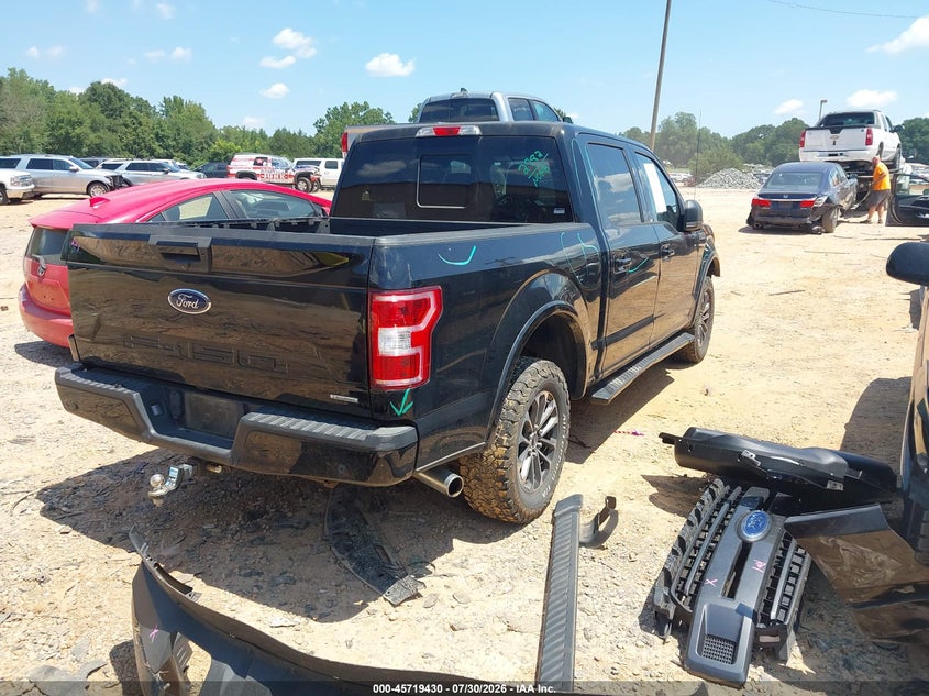 Vin: 1ftew1eg3jfc38181, lot: 46218112, ford f-150 xlt 20184