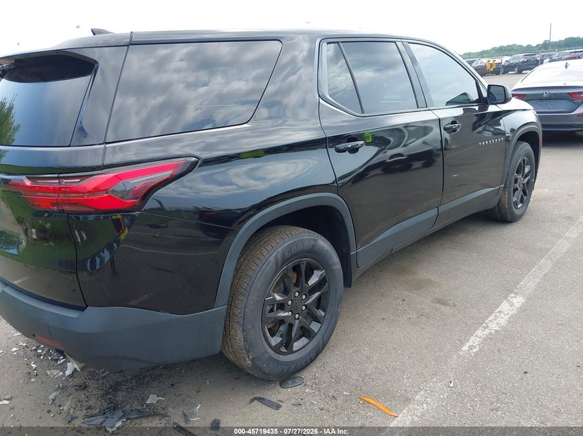 Vin: 1gnerfkw8nj187142, lot: 46218117, chevrolet traverse fwd ls 20224