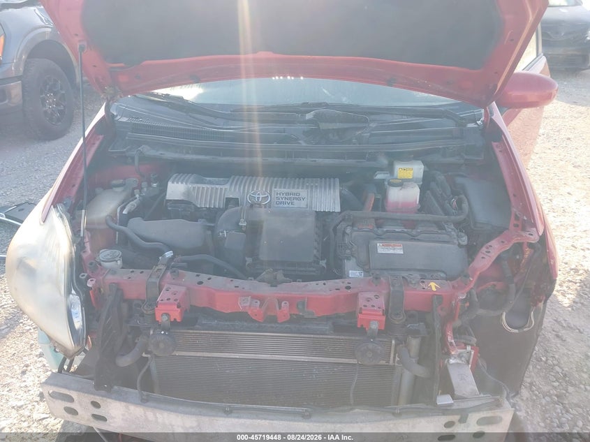 TOYOTA PRIUS 2013 VIN JTDKN3DU4D5640987