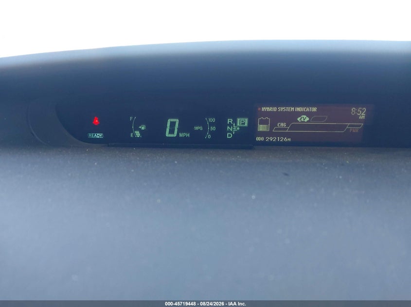 TOYOTA PRIUS 2013 VIN JTDKN3DU4D5640987