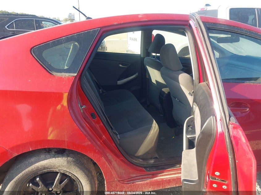 TOYOTA PRIUS 2013 VIN JTDKN3DU4D5640987