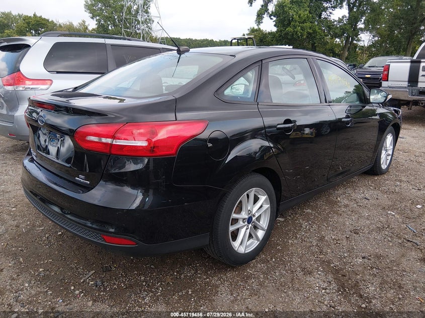 Vin: 1fadp3f20fl280619, lot: 46218138, ford focus se 20154