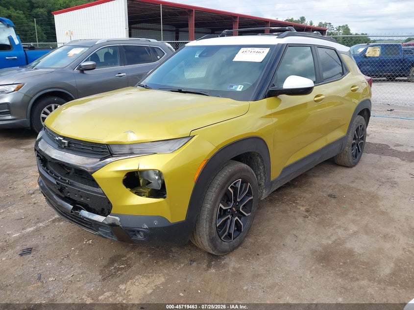 Vin: kl79mssl6pb121416, lot: 46218145, chevrolet trailblazer awd activ 20232