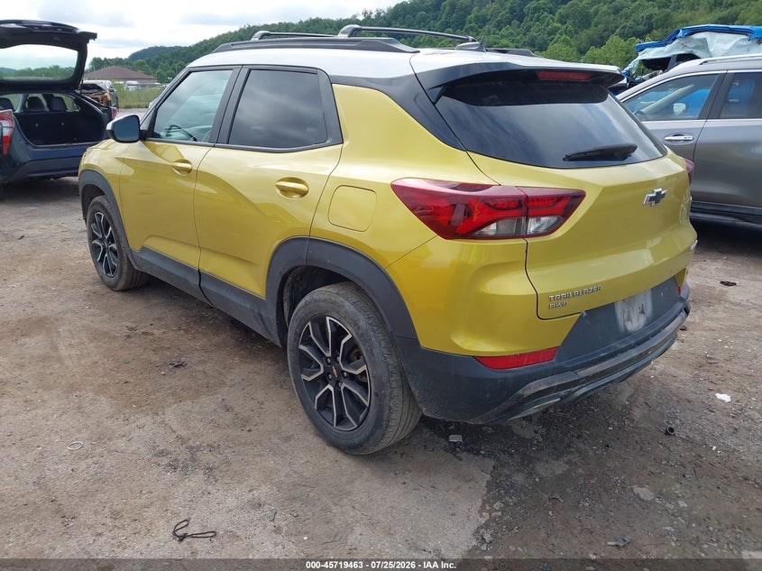 Vin: kl79mssl6pb121416, lot: 46218145, chevrolet trailblazer awd activ 20233