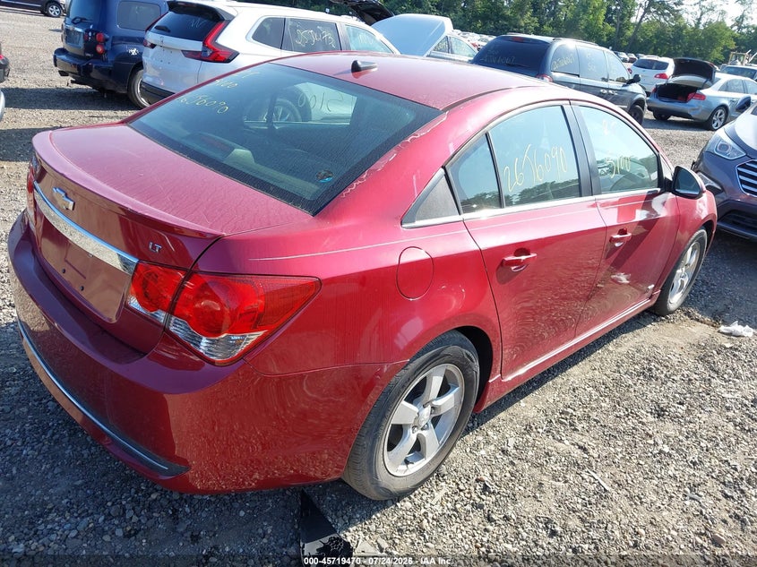 Vin: 1g1pc5sb8d7177662, lot: 46218152, chevrolet cruze 1lt auto 20134