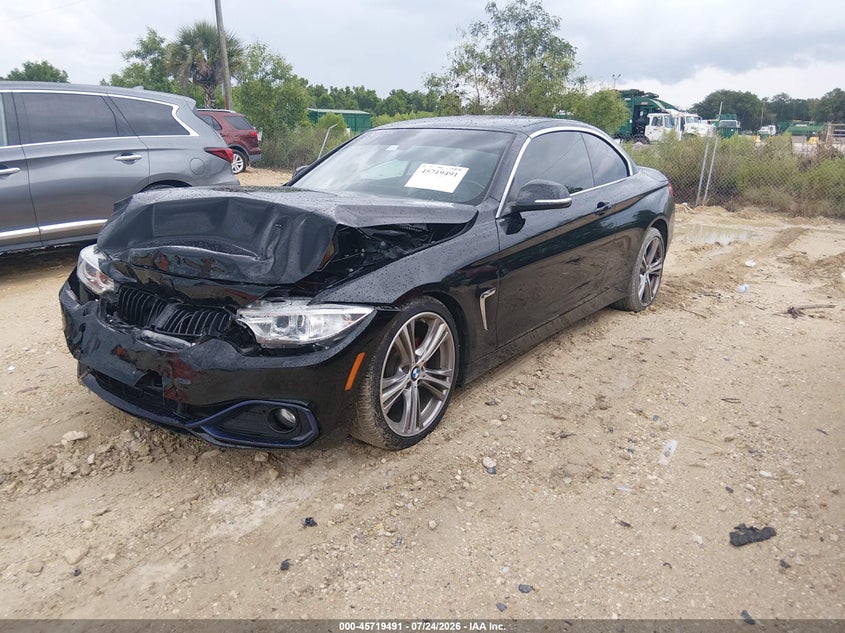Vin: wba4u7c5xh5d42723, lot: 46218173, bmw 430i 20172