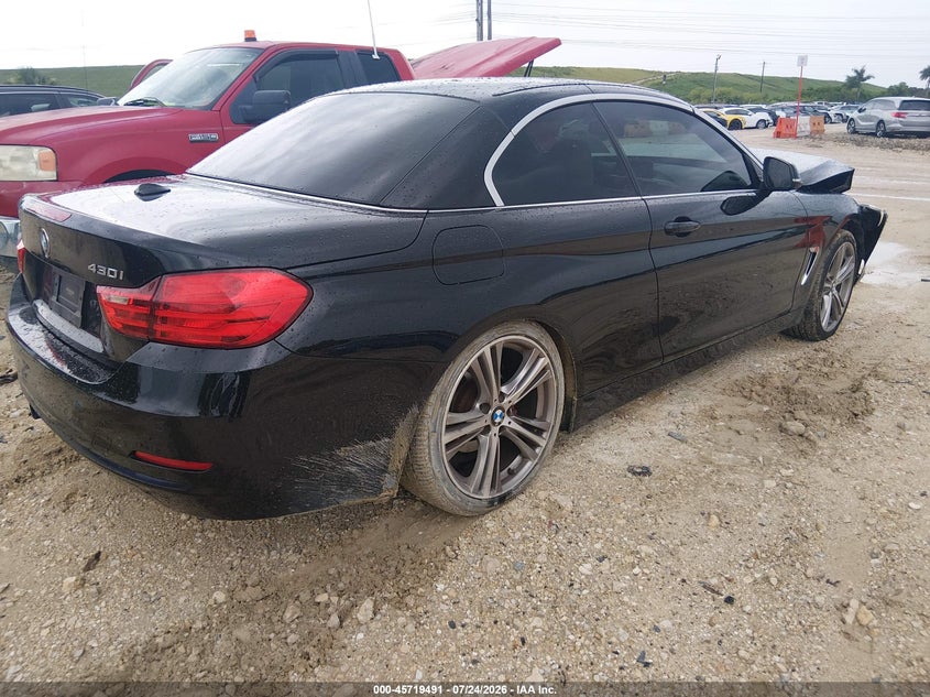 Vin: wba4u7c5xh5d42723, lot: 46218173, bmw 430i 20174