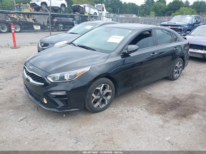Vin: 3kpf24adxke008047, lot: 46218179, kia forte lxs 20192