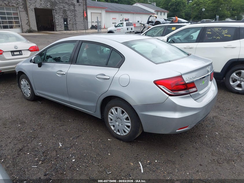 Vin: 2hgfb2f53fh502431, lot: 46218180, honda civic lx 20153