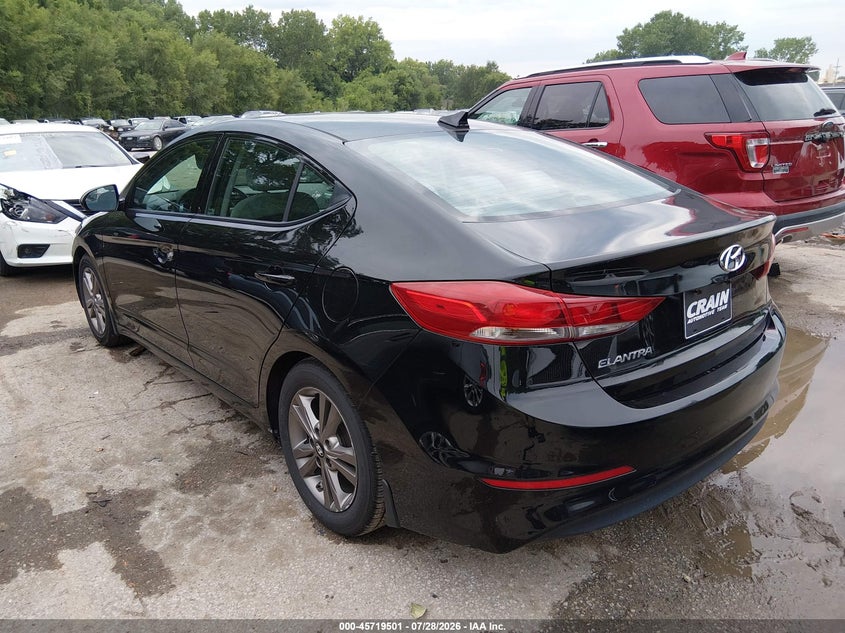 Vin: 5npd84lf1hh081350, lot: 46218183, hyundai elantra se 20173