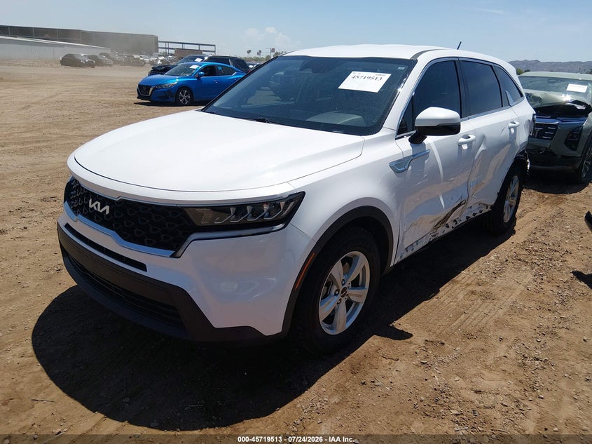 Vin: 5xyrg4lc1pg215536, lot: 46218195, kia sorento lx 20232