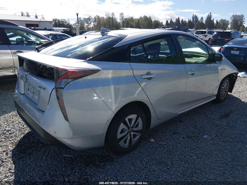 Vin: jtdkbrfu4j3585599, lot: 46218211, toyota prius two 20184