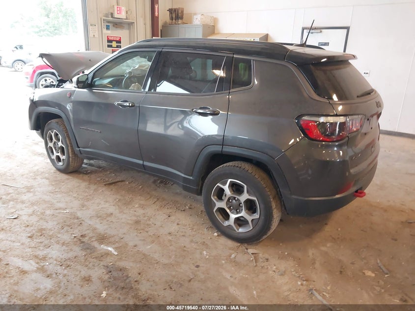 Vin: 3c4njddb2nt186429, lot: 46218222, jeep compass trailhawk 4x4 20223