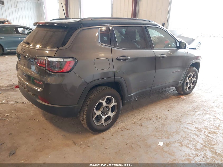 Vin: 3c4njddb2nt186429, lot: 46218222, jeep compass trailhawk 4x4 20224