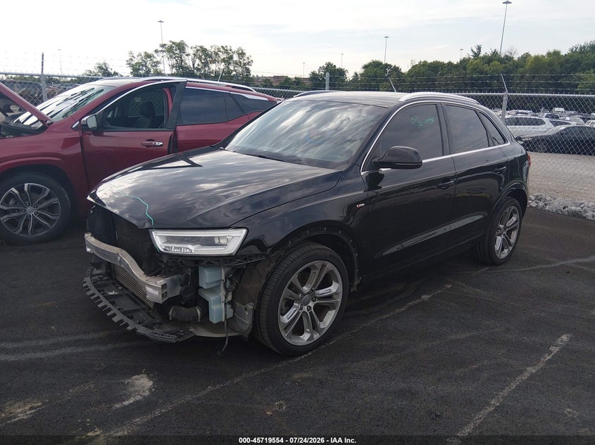 Vin: wa1jccfs6jr009010, lot: 46218236, audi q3 2.0t premium/2.0t sport premium 20182