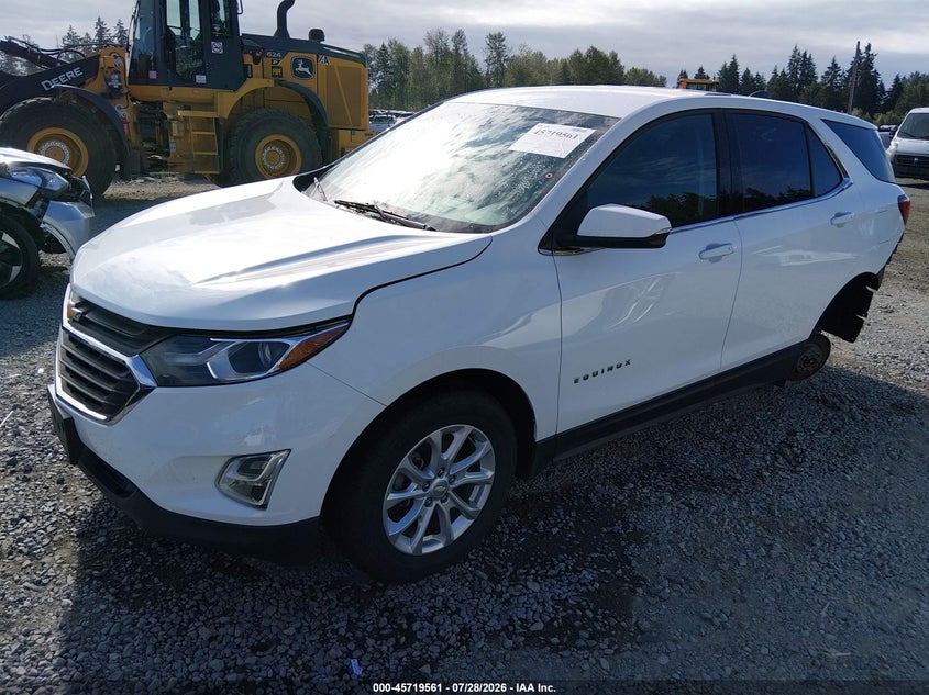 Vin: 2gnaxuev7k6181871, lot: 46218243, chevrolet equinox lt 20192