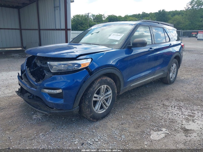 2020 FORD EXPLORER auction photo 2