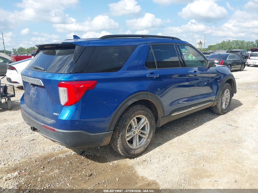 2020 FORD EXPLORER auction photo 4
