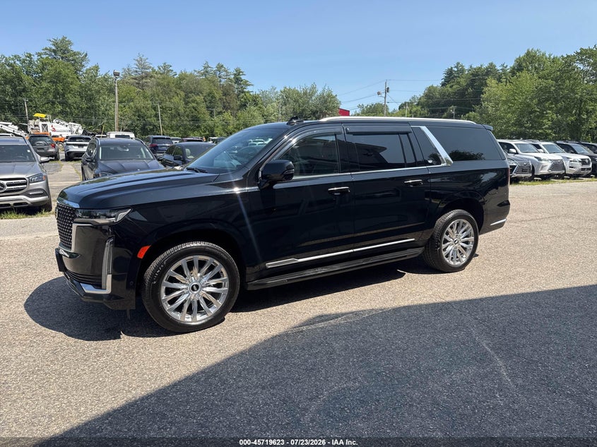 Vin: 1gys4kkl5nr278597, lot: 46218305, cadillac escalade esv 4wd premium luxury 20222