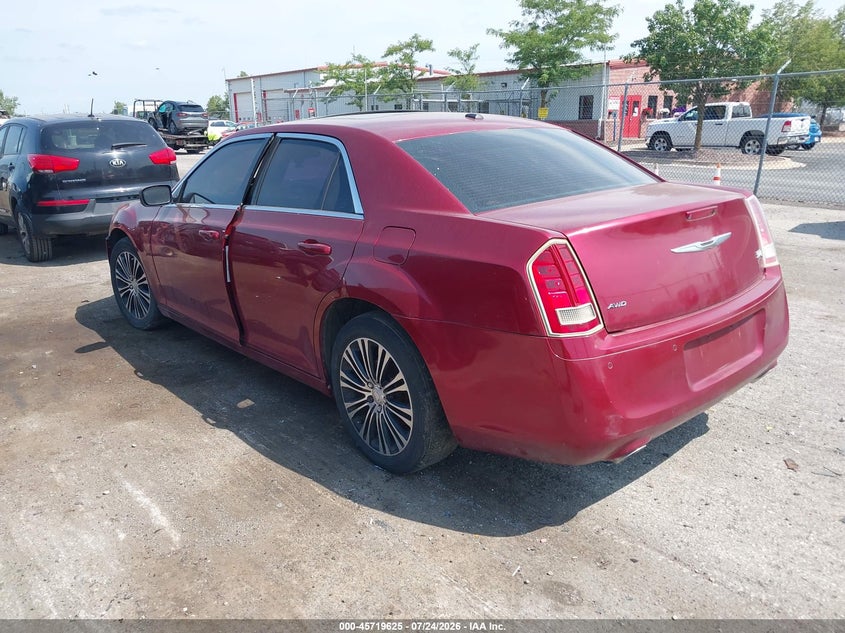 Vin: 2c3ccagt9dh635511, lot: 46218307, chrysler 300 300s 20133