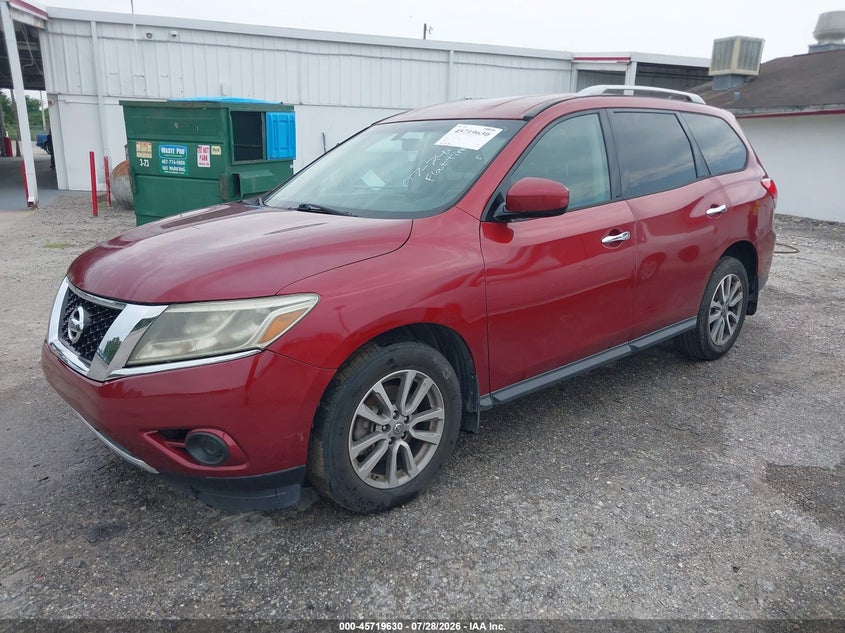2014 Nissan Pathfinder, Normal Wear & Tear, IAAI, VIN 5N1AR2MN5EC716521 — photo 2